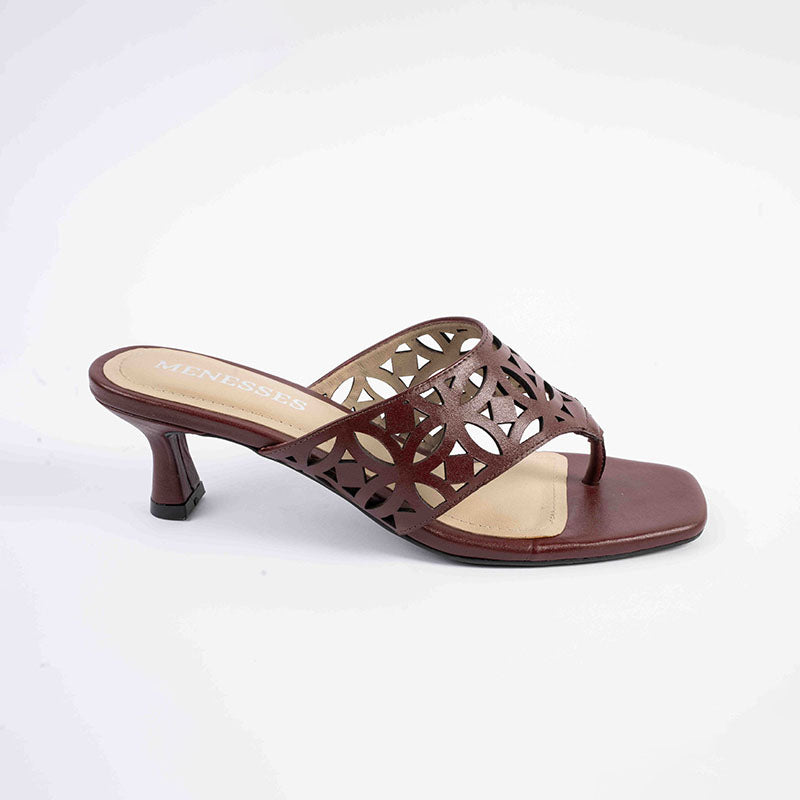 SANDALIA TRADICIONES - BURGUNDY