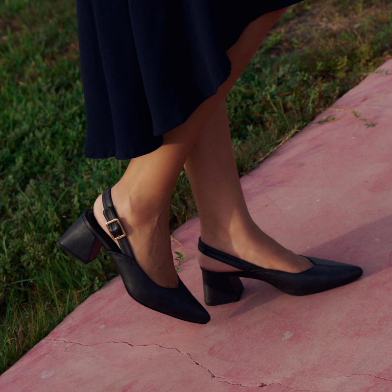 HEELS BEGONIA - NEGRO