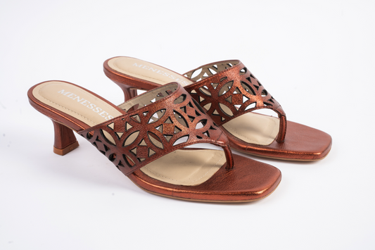 SANDALIAS LIMEÑA COBRE – Menesses - Main Image